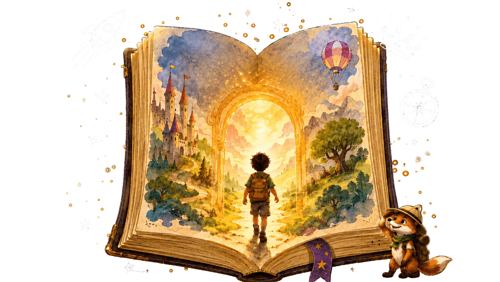 A magical personalized storybook — your child is the hero